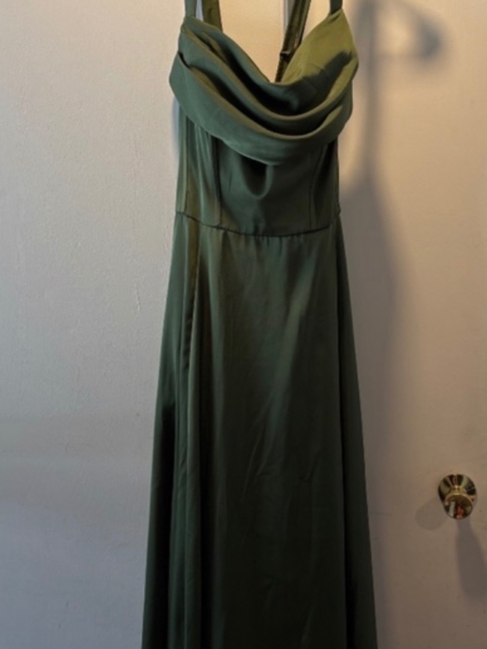 Olive Green Bridesmaid Dress
